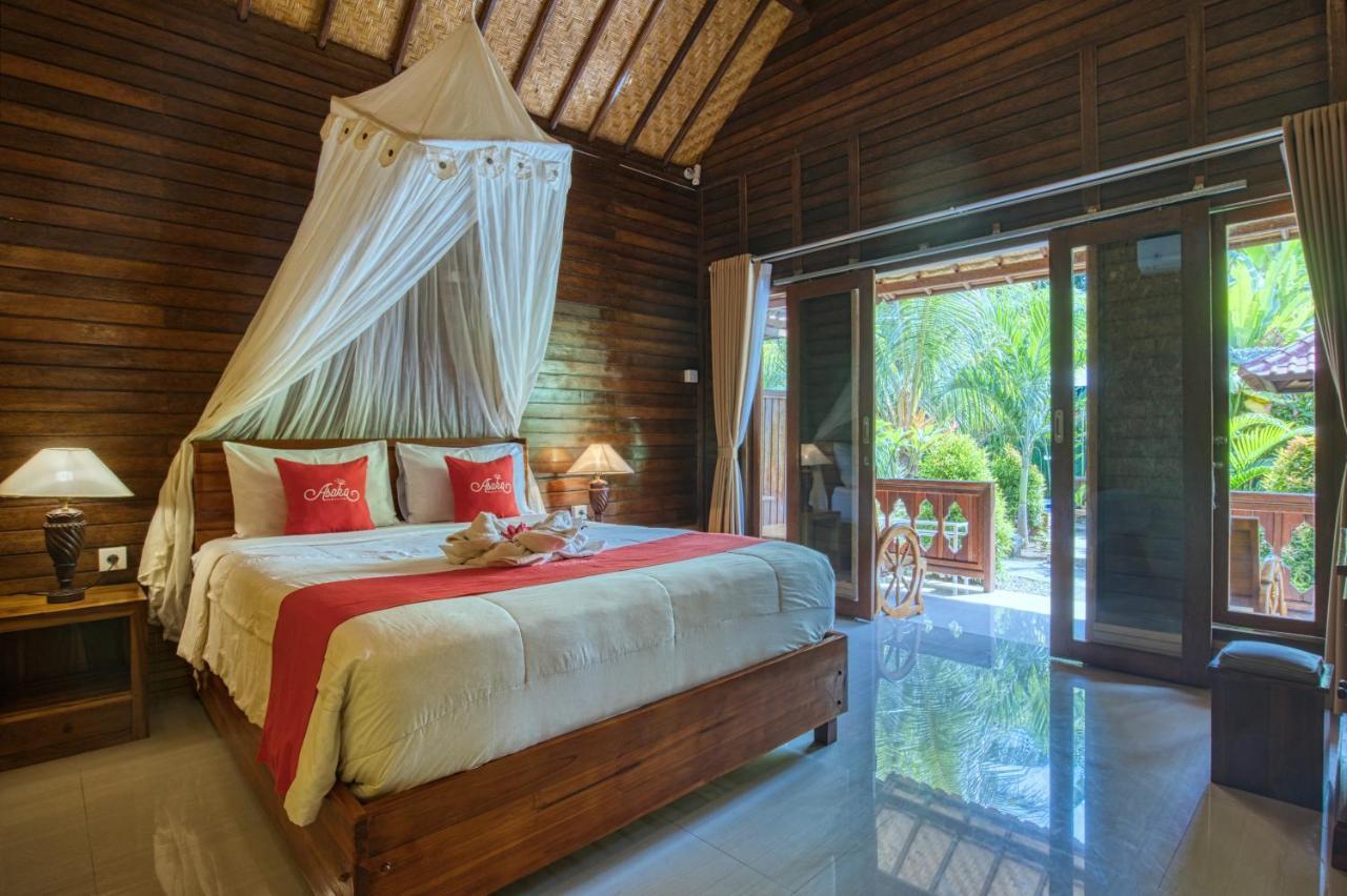 Asoka Bungalows Ped Luaran gambar