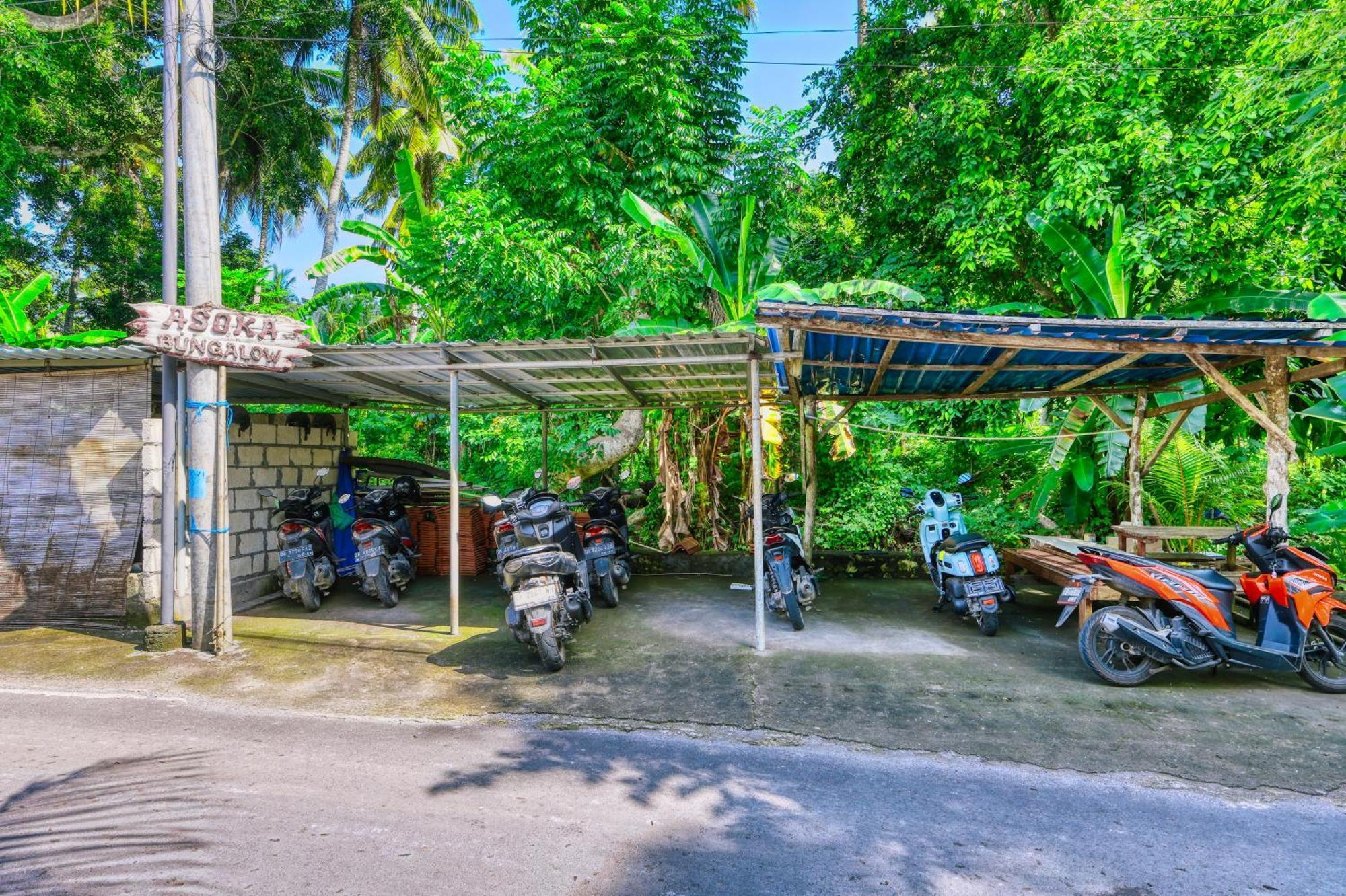 Asoka Bungalows Ped Luaran gambar